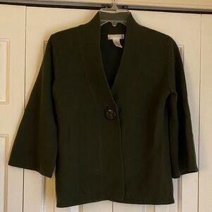 Kenar Women's Olive Green Cardigan